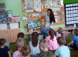 Piramida Zdrowego Żywienia - spotkanie z Panią Karoliną