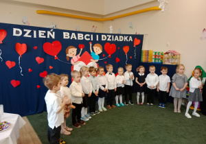 Występy dzieci na dzień Babci i Dziadka