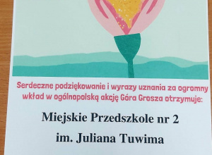 Góra grosza - podsumowanie akcji