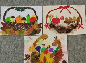 Rozstrzygnięcie konkursu plastycznego "Kosz z darami jesieni"