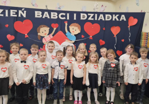 Występy dzieci na dzień Babci i Dziadka